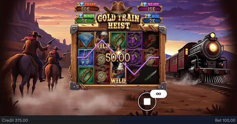 Gold Train Heist – tabulka výplat a hodnota mincí