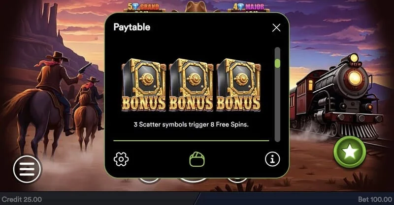 Gold Train Heist – spuštění kola Hold and Win s mincemi